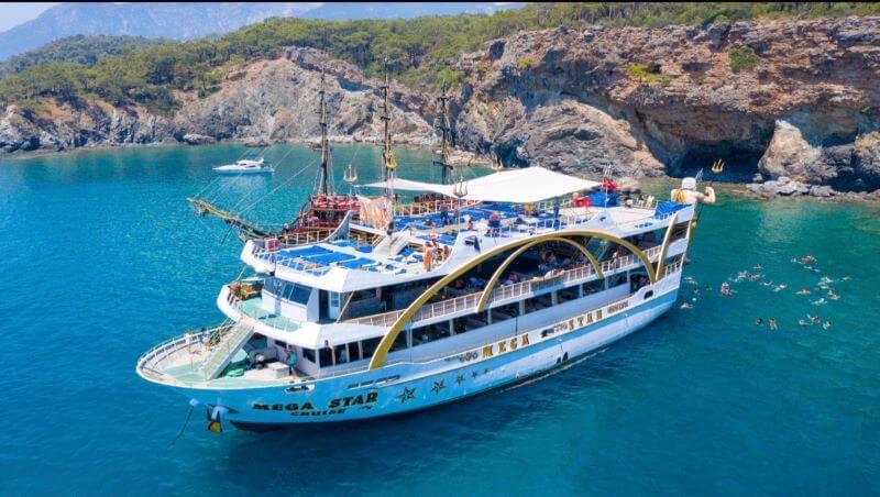 kemer relax boat tour