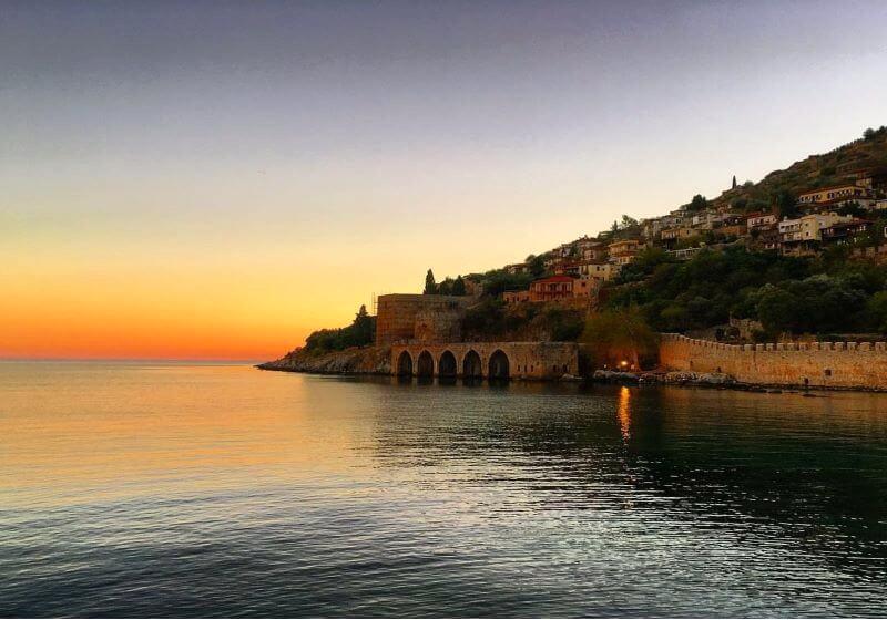 sunset boat tour alanya